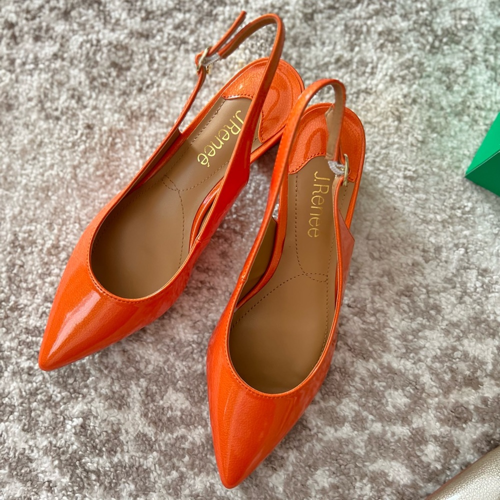 *NEW* J. Renee Shayanne Orange Heeled